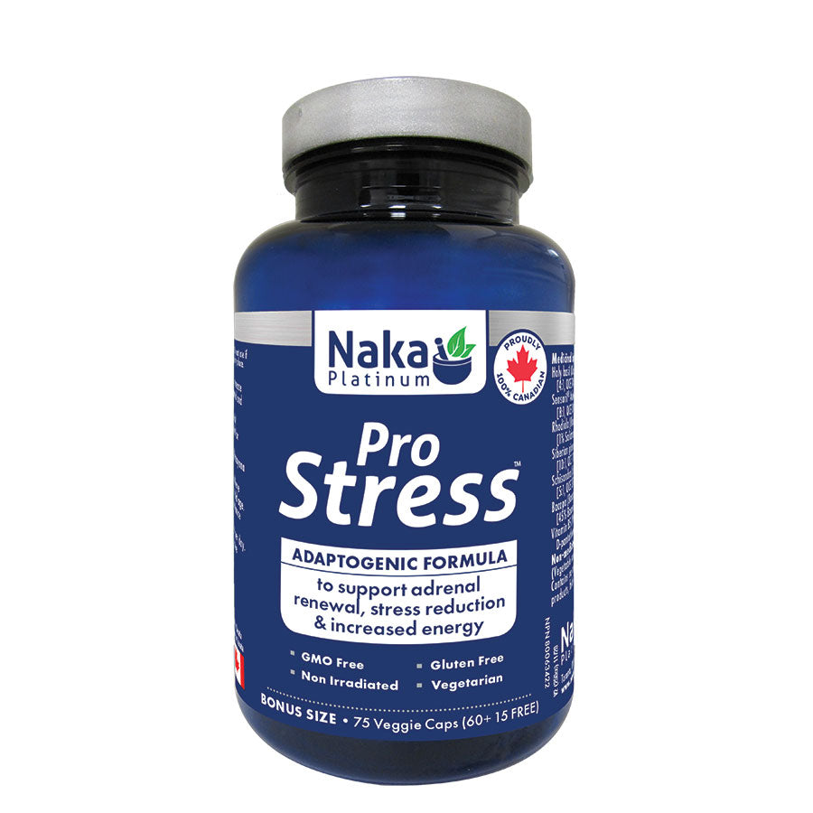 Bonus Size Platinum Pro Stress 75 Vcaps Naka Pro