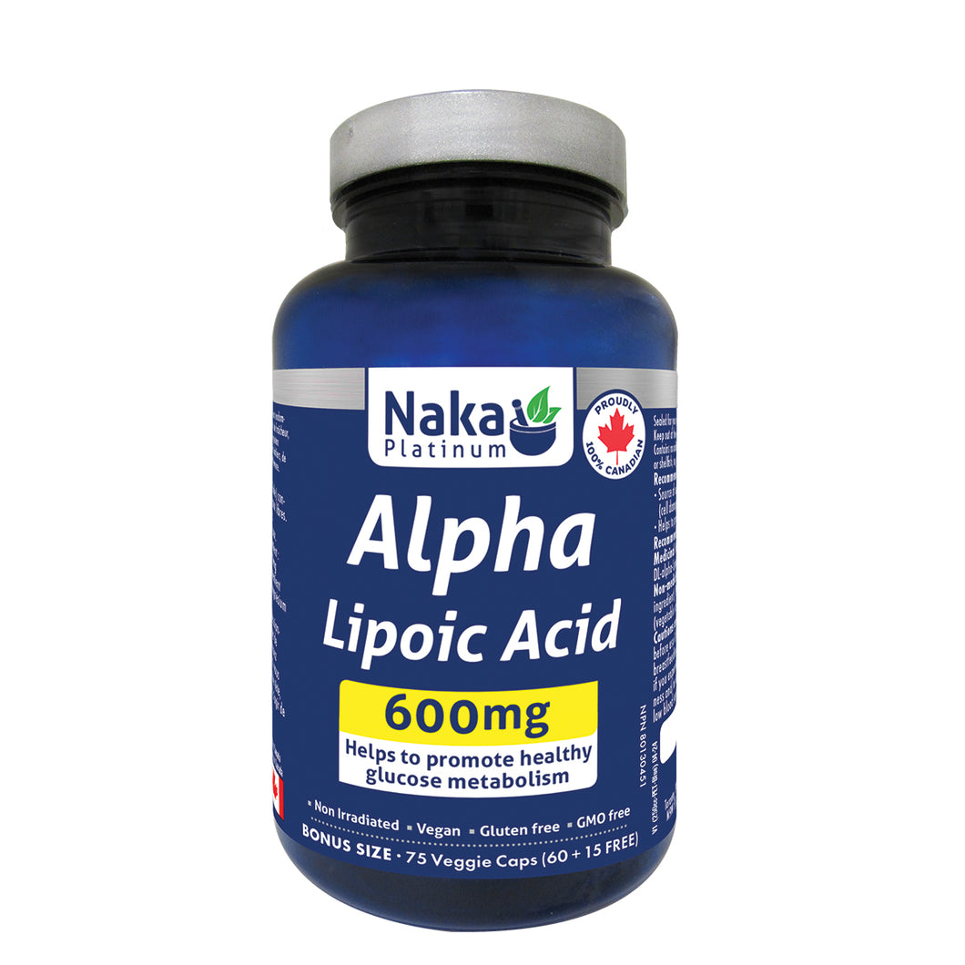 (Bonus Size) Platinum Alpha Lipoic Acid - 75/150 vcaps