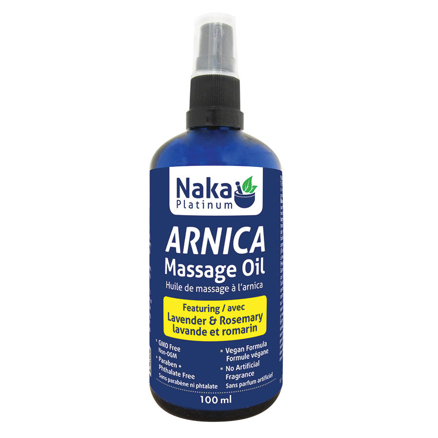 (Taille bonus) Huile de massage Platinum Arnica - 100 ml