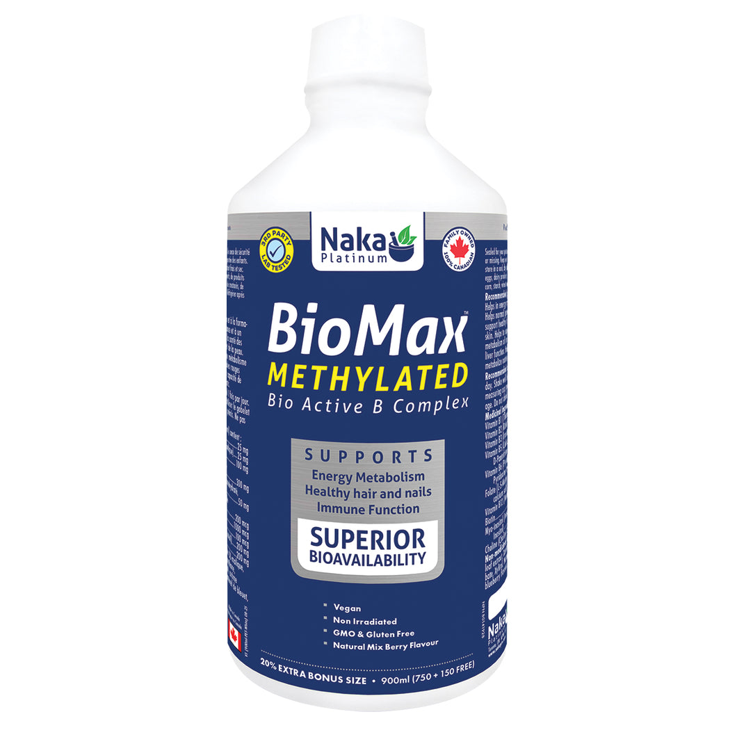 (Bonus Size) Platinum Biomax B complex 900/600/250ml