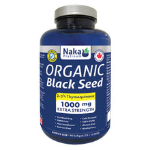 Load image into Gallery viewer, (Bonus Size) Platinum Organic Black Seed Oil 1000mg - 90 softgels
