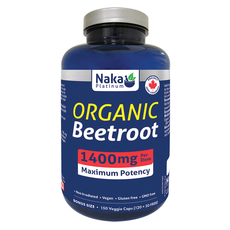 (Bonus Size) Platinum Organic Beetroot - 75/150 vcaps