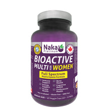 Load image into Gallery viewer, (Bonus Size) Platinum Bioactive Multi for Women - 60/120 vcaps
