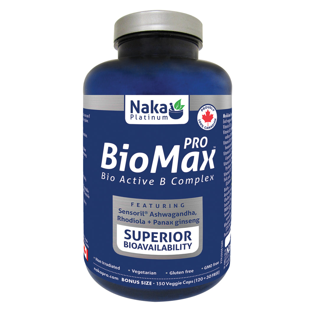 (Bonus Size) Platinum Pro BioMax B Complex - 150 vcaps