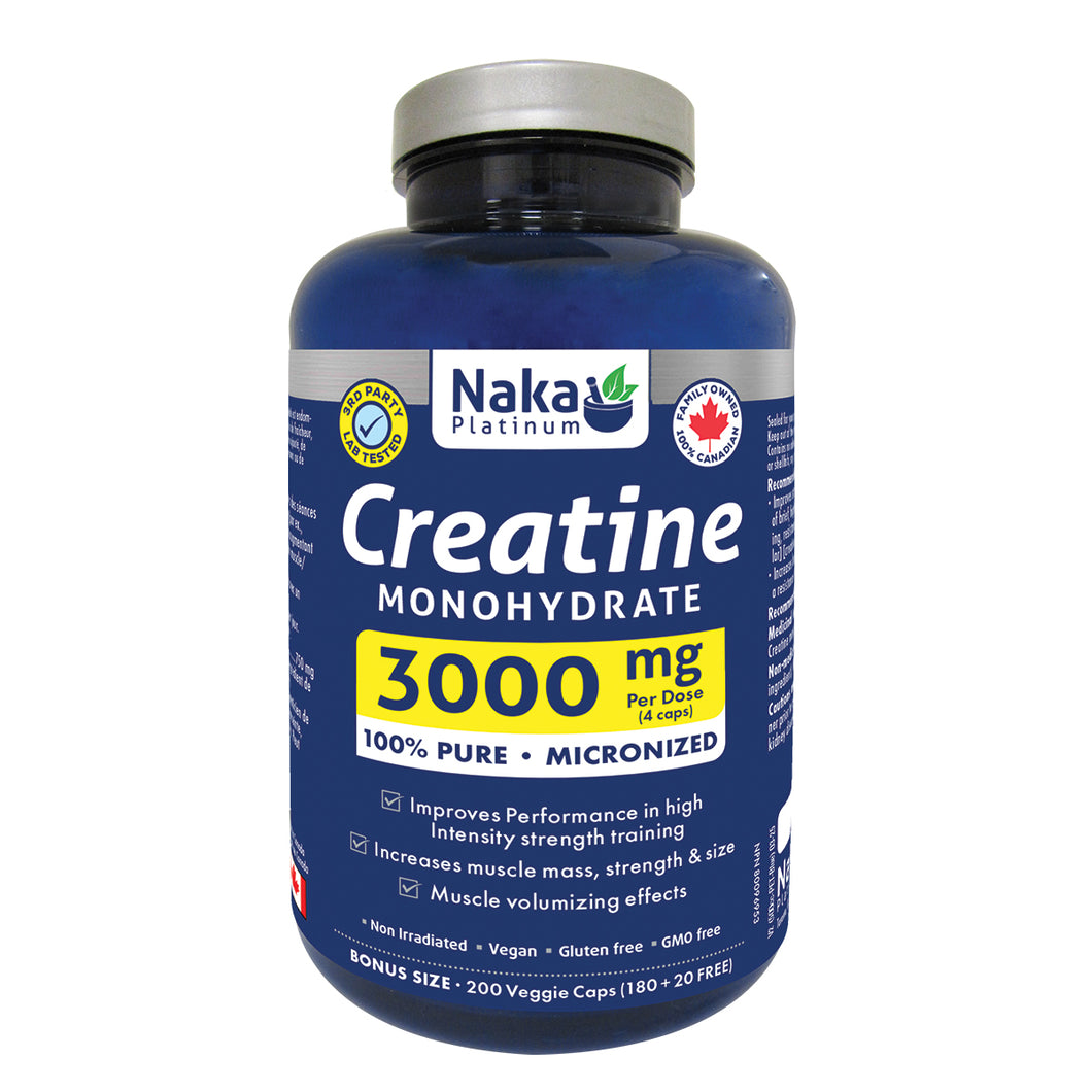 (Bonus Size) Platinum Creatine - 200/380 vcaps