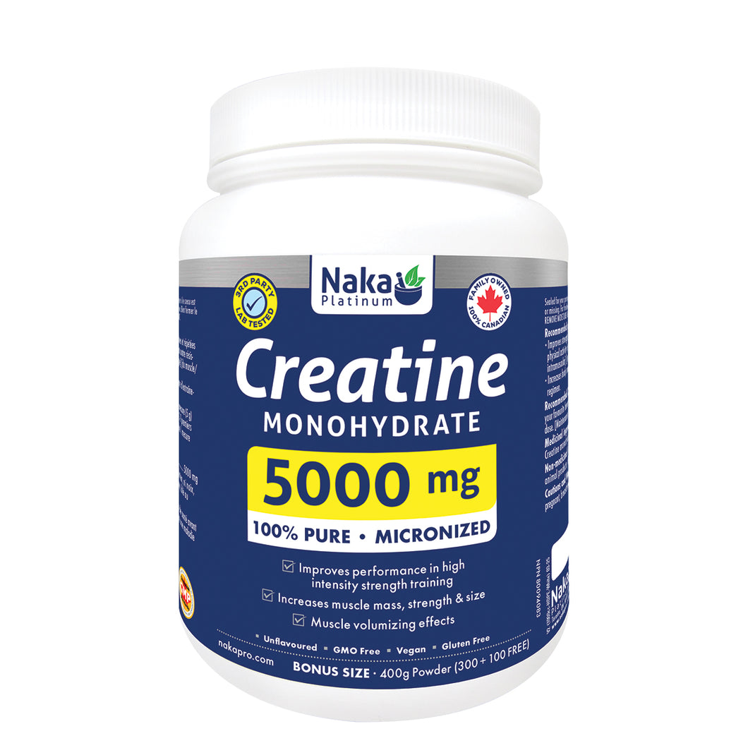 (Bonus Size) Platinum Creatine - 400/900g