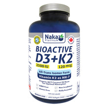 Charger l'image dans la galerie, (Bonus Size) Platinum BioActive D3+K2 in MCT oil 2500IU - 150/300/400 softgels
