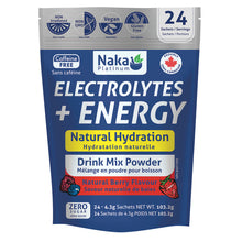 Load image into Gallery viewer, (Bonus Size) Platinum Electrolytes + Energy Natural Sport Drink Mix - 24 sachets
