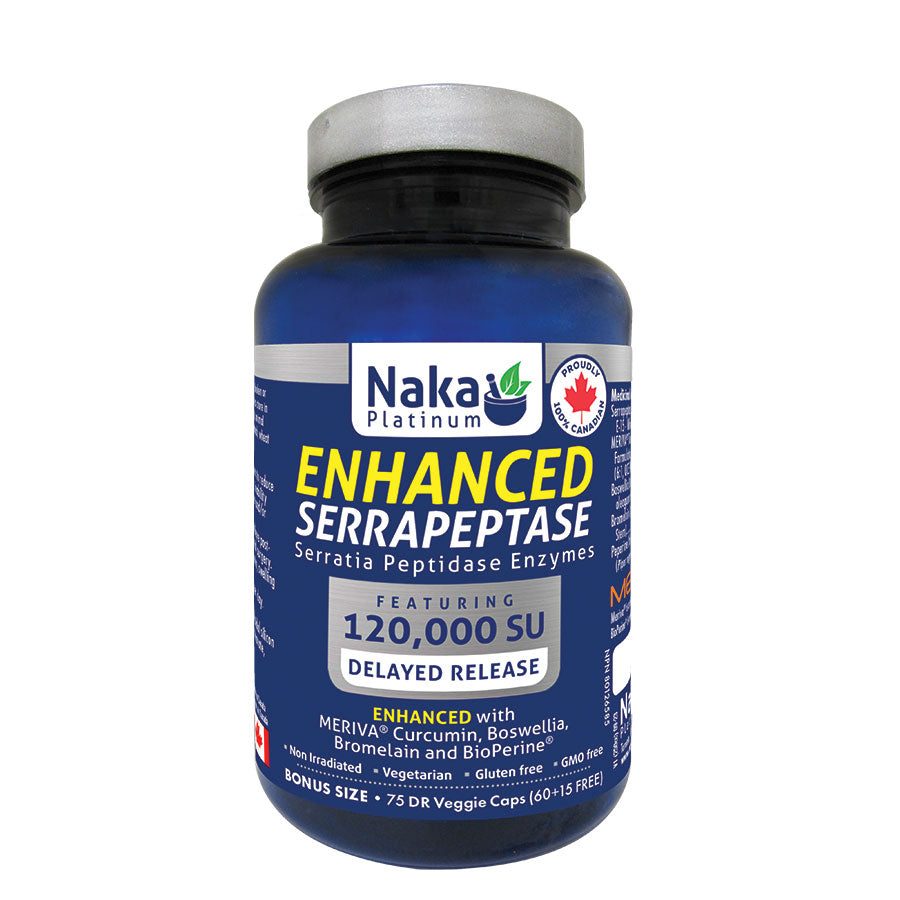 NAKA Enhanced Serrapeptase-75s