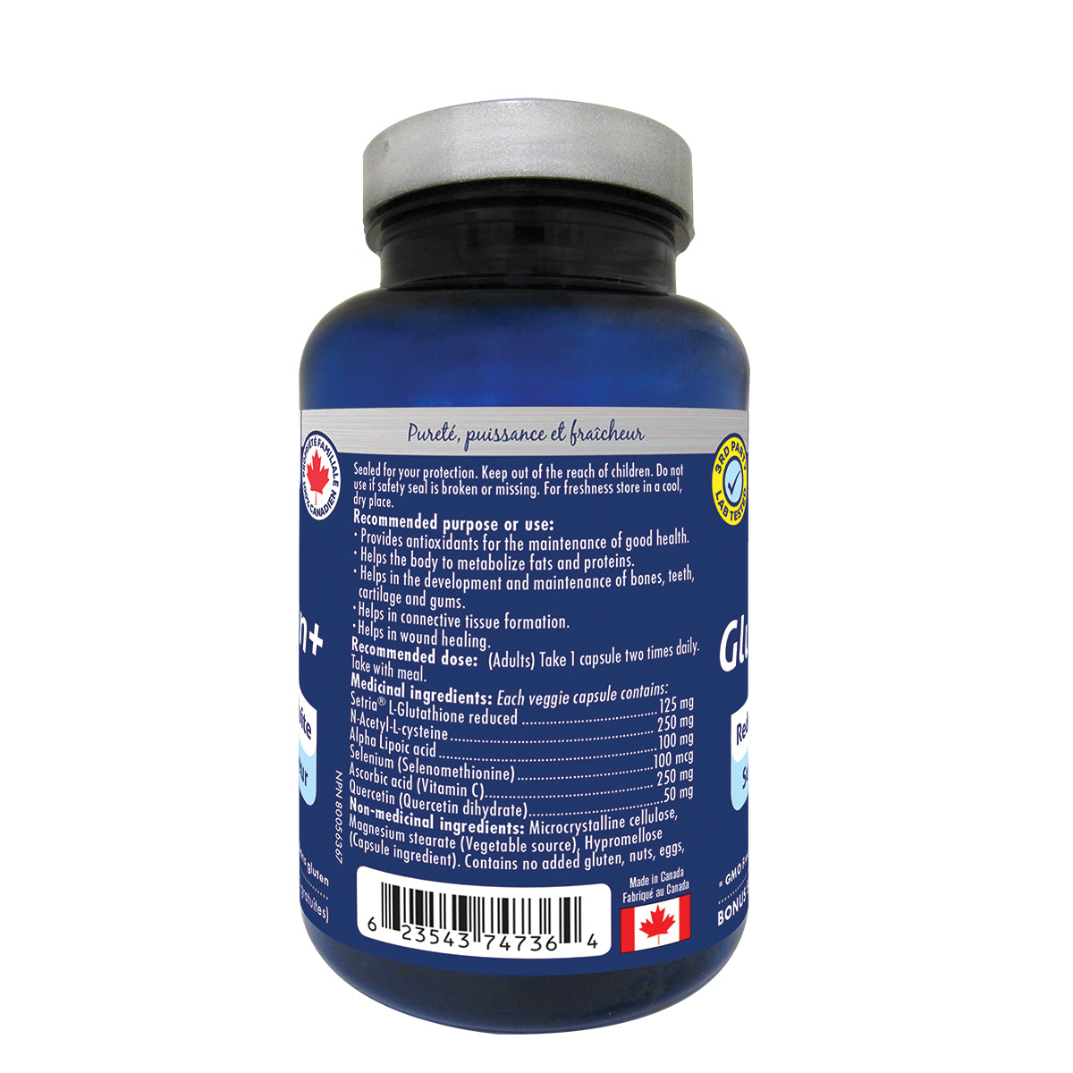 Bonus Size) Platinum Glutathione - 75 vcaps Naka Pro Bonus Size) Platinum Glutathione - 75 vcaps Naka Pro