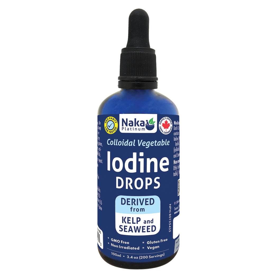 (Bonus Size) Platinum Iodine Drops - 100ml