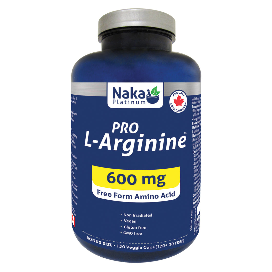 (Bonus Size) Platinum L-Arginine - 150/300 vcaps