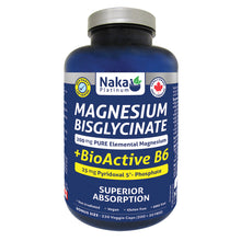 Charger l'image dans la galerie, (Taille bonus) Bisglycinate de magnésium platine + BioActive B6 - 230 ou 380 vcaps
