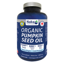 Load image into Gallery viewer, (Bonus Size) Platinum Organic Pumpkin Seed Oil - 80/160 softgels
