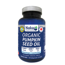 Load image into Gallery viewer, (Bonus Size) Platinum Organic Pumpkin Seed Oil - 80/160 softgels
