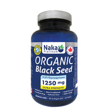 Charger l&#39;image dans la galerie, (Taille bonus) Huile de graines noires biologique Platinum 1000 mg - 90 gélules
