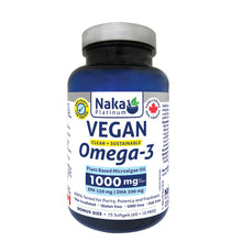 Load image into Gallery viewer, (Bonus Size) Platinum Vegan Omega-3 - 75/150 softgels
