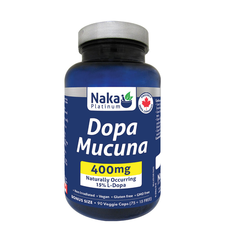 (Taille bonus) Platinum Dopa Mucuna - 90 vcaps