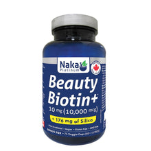 Load image into Gallery viewer, (Bonus Size) Platinum Beauty Biotin + Silica - 75 vcaps
