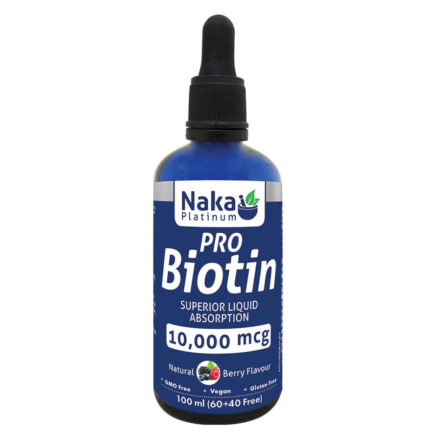 (Taille bonus) Platinum Pro Biotine 10 000 mcg - 100 ml
