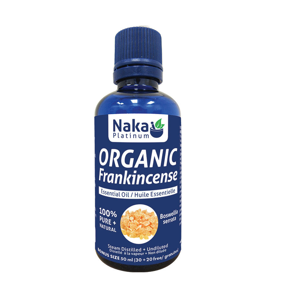 (Bonus Size) Platinum Organic Essential Oil - Frankincense - 50ml