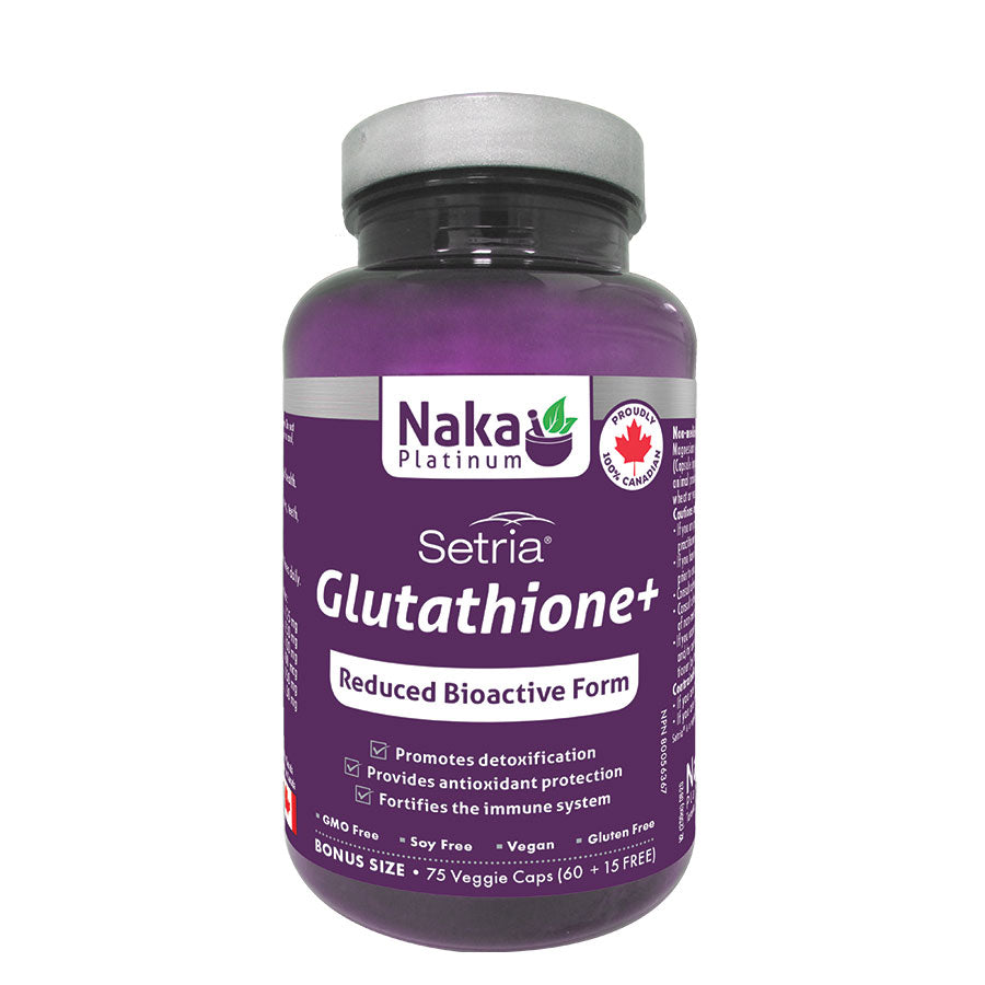 (Taille bonus) Platine Glutathion - 75 vcaps
