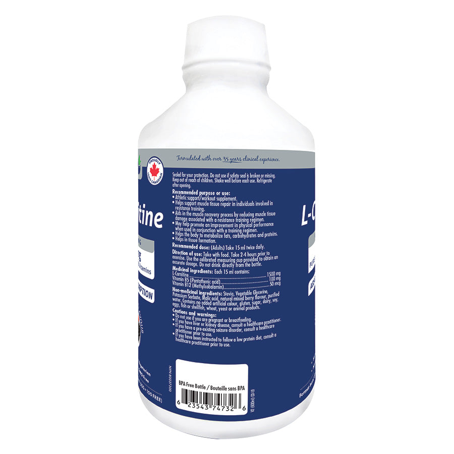 Bonus Size) Platinum L-Carnitine - 600ml  Naka Pro