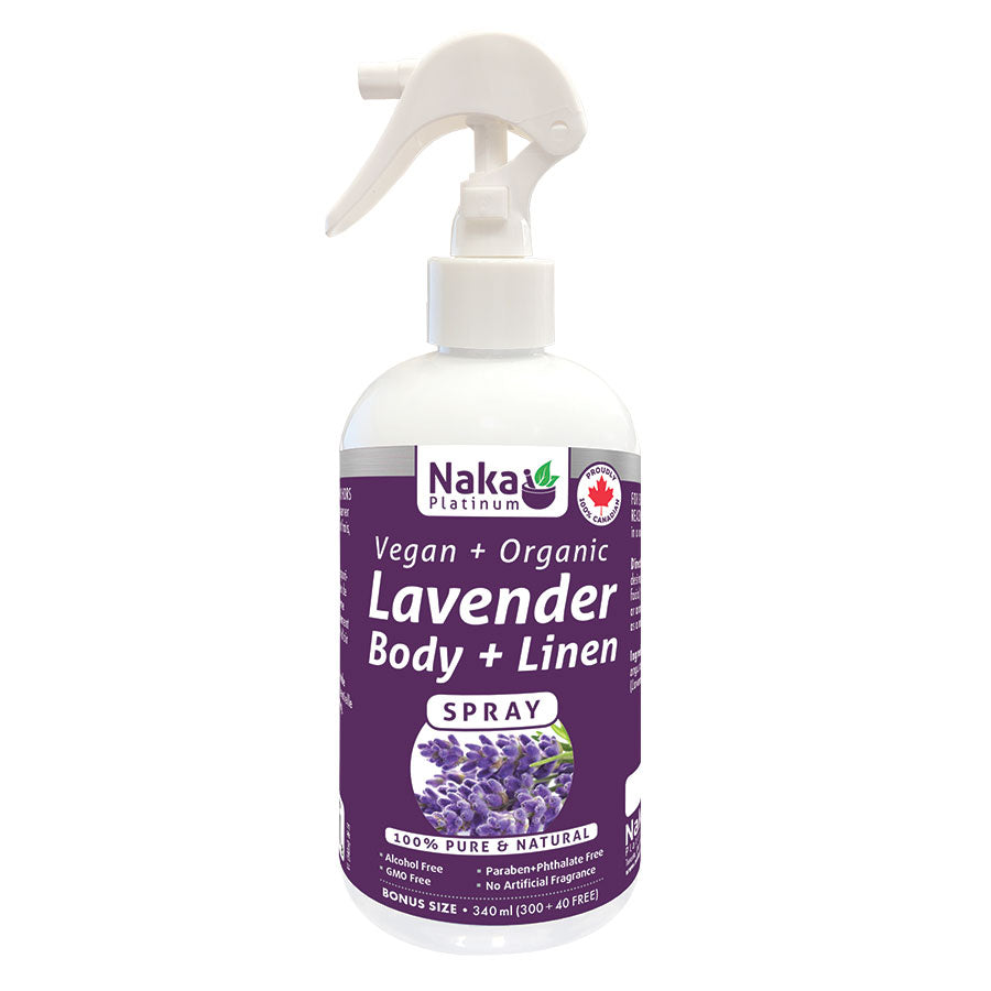 (Bonus Size) Platinum Lavender (Body + Linen) Spray - 340ml