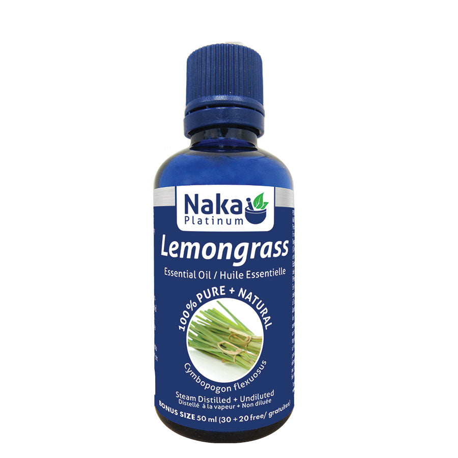 (Bonus Size) Platinum Essential Oil - Lemongrass - 50ml