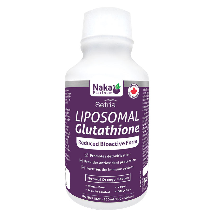 (Bonus Size) Platinum Liposomal Glutathione - 120 or 250ml