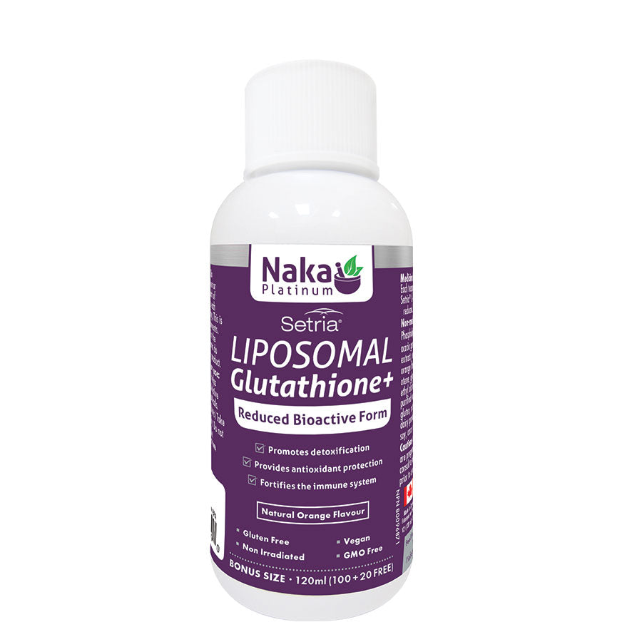 (Bonus Size) Platinum Liposomal Glutathione - 120ml