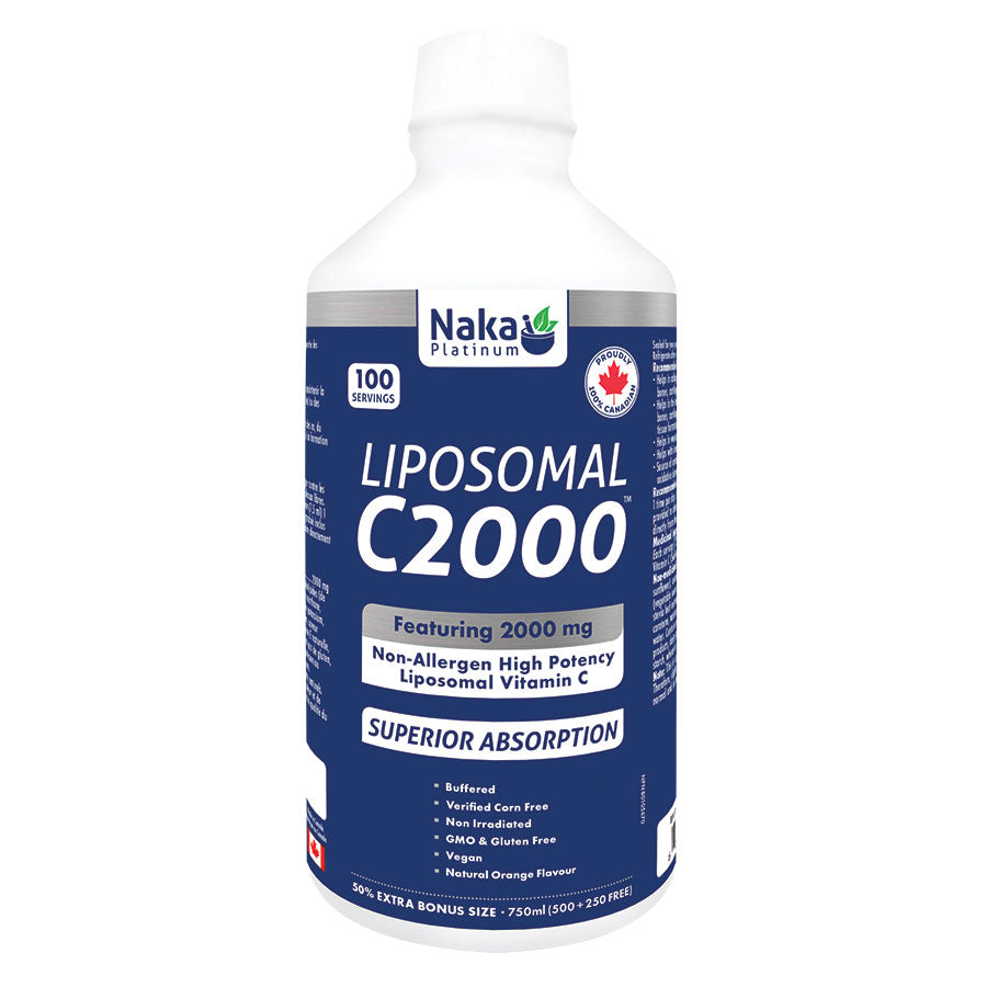 (Taille bonus) Platine liposomal C2000 - 250/750 ml