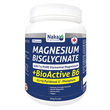 Charger l&#39;image dans la galerie, (Taille Bonus) Bisglycinate de Magnésium Platine + BioActive B6 - 100 ou 200g
