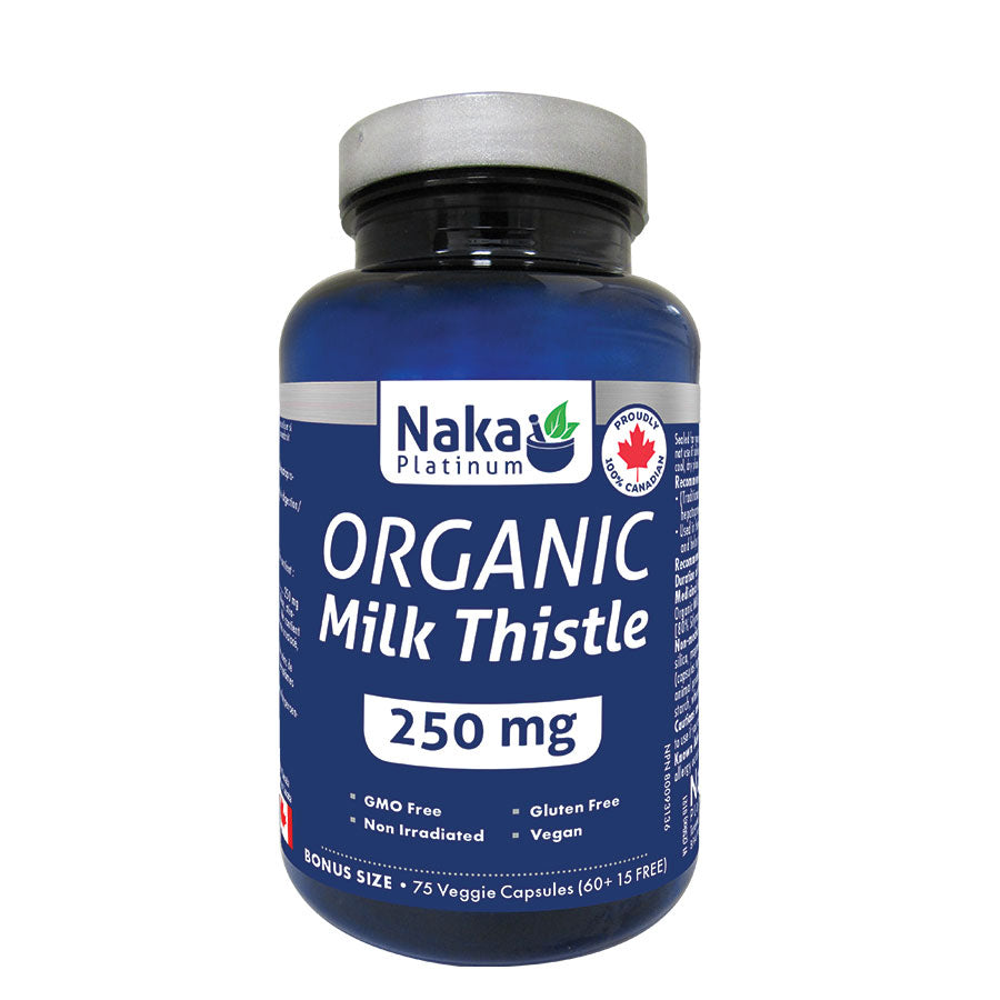 (Bonus Size) Platinum Organic Milk Thistle - 75 caps