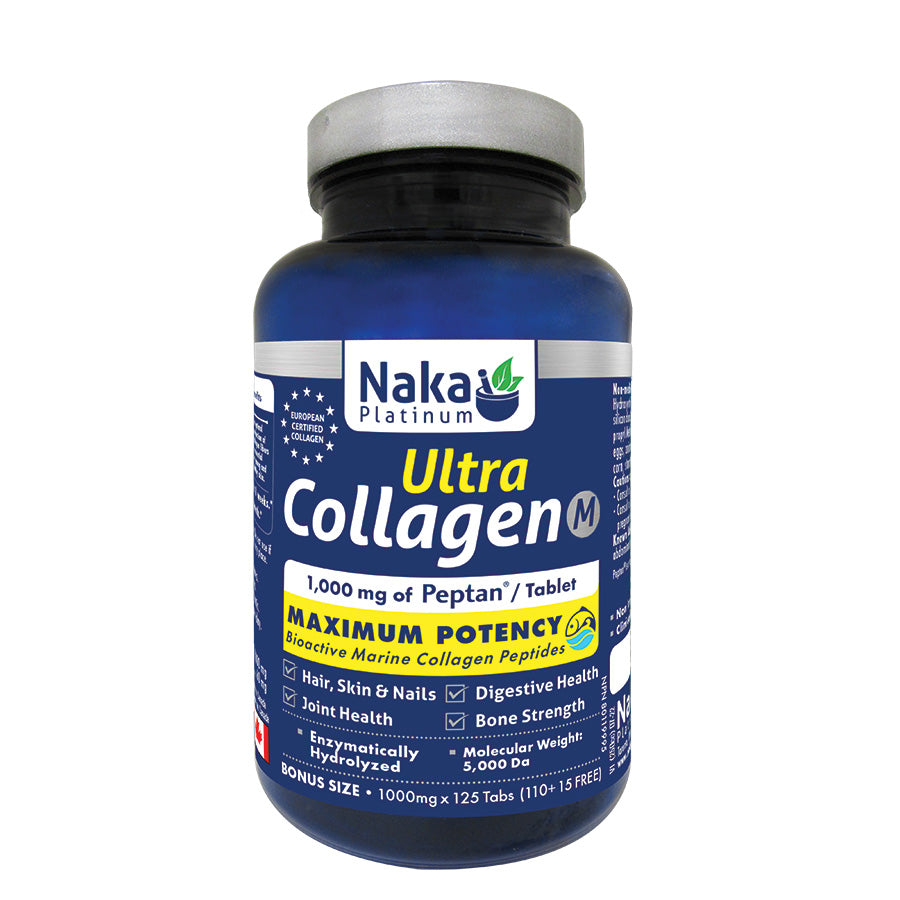 (Taille bonus) Platinum Ultra Collagen (source marine) - 125 ou 250 comprimés