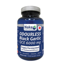 Load image into Gallery viewer, (Bonus Size) Platinum Odourless Black Garlic - 75 DR caps
