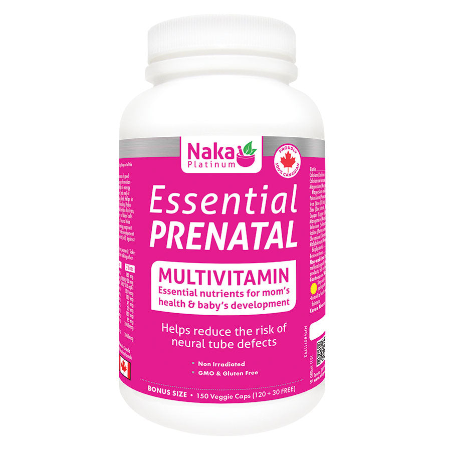 (Taille bonus) Platinum Essential Prenatal - 30 ou 150 vcaps